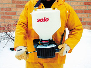 SOLO Inc. Solo 421 20-Pound Capacity Portable Chest-mount Spreader with Comfortable Cross-shoulder Strap - 421S, White, 20lb