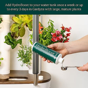 Gardyn HydroBoost for Gardyn Hydroponic Indoor Gardens - 250 ML (Plant Based Water Treatment-Lowers PH, Balances Plant Nutrients & Reduces Need for More Intensive Hydroponic Growing System Cleanings)