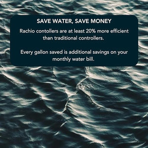 Rachio 3: 8 Zone Smart Sprinkler Controller (Simple Automated Scheduling + Local Weather Intelligence. Save Water w/ Rain, Freeze & Wind Skip), App Enabled, Works w/ Alexa, Fast & Easy Install