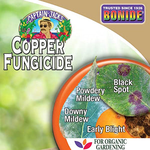 Bonide Captain Jack's Copper Fungicide, 32 oz Ready-to-Use Spray for Organic Gardening, Controls Common Diseases