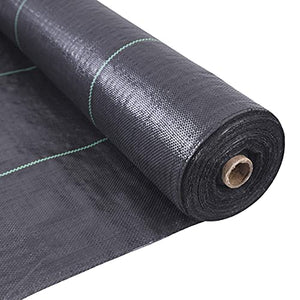 EXTRAEASY 3ft x 300ft Weed Barrier Landscape Fabric Heavy Duty,Premium 3.2oz Ground Cover Weed Block Gardening Mat,Easy Setup & Superior Weed Control