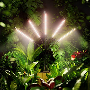 Grow Lights for Indoor Plants, DICCEAO 150W LEDs Grow Light for Seed Starting with Full Spectrum, 3/9/12H Timer, 10 Dimmable Levels, 3 Switch Modes