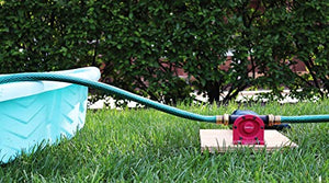 Milescraft 1314 DrillPump750 - Self Priming Water Pump Attachment for Drills - Water Transfer Pump - Uses Common Garden Hose - 750 Gallons per Hour