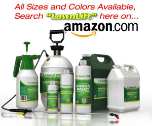 LawnLift Ultra Concentrated (Green) Grass Paint 3 Gallon Bundle = Up to 33 Gallons & Covers 7,200 to 12,000 sq ft.