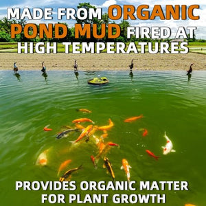 ppoqq 2LBS Organic Expanded Leca Clay Pebbles for Plants丨Hydroponics丨Orchids丨Grow Medium 4-16MM