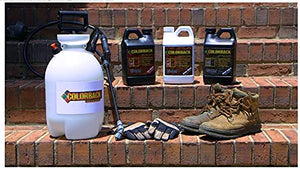 COLORBACK Mulch Liquid Color Concentrate, 6,400 Square Feet Coverage, 1/2-Gallon, Brown