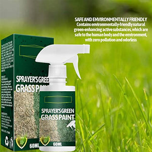 Lawn Grass Paint | Paint Dye Spray For Lawn | Multifunctional Pet-Friendly Grass Paint, Garden Accessories For Lawn Maintenance, For Backyard And Lawn