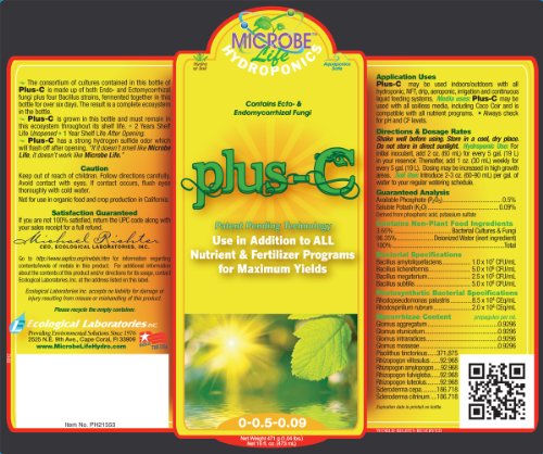 Microbe Life HYDROPHONICS PH21586 Photosynthesis Plus-C All Nutrients for Maximum Yields, Brown, 2.5 Gallons