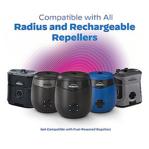 Thermacell Rechargeable Mosquito Repeller Refills; Advanced Repellent Formula Provides 20’ Protection Zone; Compatible with Thermacell E-Series & Radius Only; No DEET, Spray or Flame