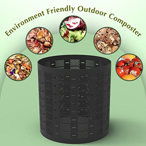 SINCETHEN 220 Gallon Compost Bin, Expandable Out Door Composter Large Size Easy Assembly