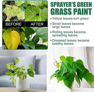 Bazuko Lawn Paint Green Spray, Grass Micronutrient Booster Spray, Garden Lawn Liquid Spray, 30ml/1.06oz