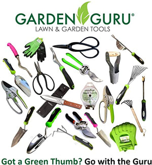 Garden Guru Patio Crack Weeder Tool with Ergonomic Handle – Stainless Steel Weed Puller for Patio Sidewalk Driveway Cracks | Rust Resistant