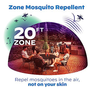 Thermacell Rechargeable Mosquito Repeller Refills; Advanced Repellent Formula Provides 20’ Protection Zone; Compatible with Thermacell E-Series & Radius Only; No DEET, Spray or Flame