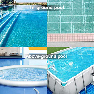 AquaMiracle 600GPH New-gen Pool Cover Pump for Above-ground/In-ground Swimming Pools, Water Removal Pump, in-built Thermal Protection, with 15ft Drainage Hose & 25 Feet Extra Long Power Cord