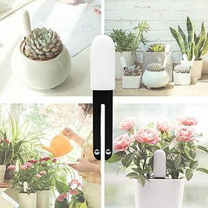 WANFEI Plant Monitor Soil Test Kit,Flower Care Soil Tester Smart Plant Tracker Intelligent Sensor Plants Detector Bluetooth Monitor for Light Moisture Fertility Temperature Level for iOS and Android