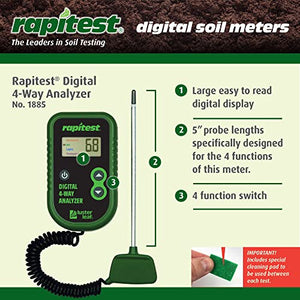 Luster Leaf 1885 Digital 4-Way Analyzer