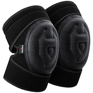 NoCry Gel Knee Pads for Men & Women with Waterproof Anti-Slip Cap and Adjustable Non-Slip Straps — Perfect Gardening Knee Pads; Work Knee Pads for Women & Men or Soft Knee Pads