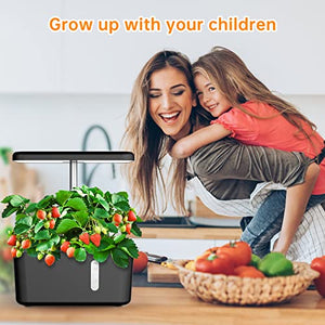 Garden hydroponic Growing System Indoor with 3 led Grow Light Modes,Indoor Grow Kitcan,be Used Anywhere Indoors,herb Garden