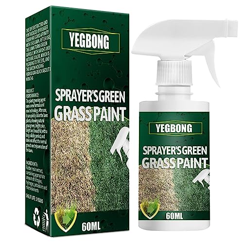 Green Grasses Paint for Lawn,Sprayers Green Grasses Paint,Lawn Dyes,Readys to Use Green Grasses Lawn Spray for Restoring Damageds Lawns