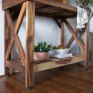 Backyard Discovery Farmhouse Acacia Potting Bench