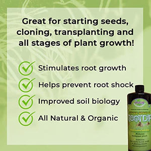 Microbe Life Hydroponics Root Dip O 16 oz (473 ml) Oregon,PH21668