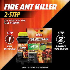 Ortho Orthene Fire Ant Killer1, Pest Control Powder, Mound Treatment for Home Lawns and Around Ornamental Plants, (2-Pack)