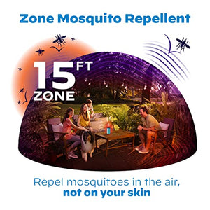 Thermacell Patio Shield Mosquito Repeller; Highly Effective, for Patio; No Candles or Flames, DEET-Free, Scent-Free, Bug Spray Alternative; Includes 12-Hour Refill