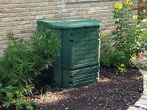 Exaco ThermoKing 900-NP Thermo King Compost Bin, 240 Gal Giant Composter, Green
