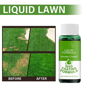 MTDBAOD 59ml Garden Lawn Spray, Green Spray Paint, Nutritious Grass Planting Fluid, Grow Grass Where You Spray