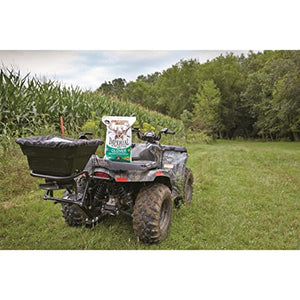 Guide Gear UTV/ATV Receiver Mount Broadcast Spreader Seeder, 80-lbs Capacity, Lawn and Garden Seed Spreaders, 12-Volt, with Rain Cover