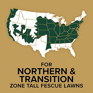 Scotts EZ Seed Patch and Repair Tall Fescue Lawns, 3.75 lb. - Combination Mulch, Seed, and Fertilizer - Tackifier Reduces Seed Wash-Away - Mix Covers up to 85 sq. ft.