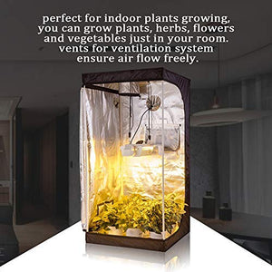 Growtent Garden 96”x96”x80” Grow Tent, Reflective 600D Mylar,Hydroponic Grow Tent with Observation Window and Floor Tray for Indoor Plant Growing