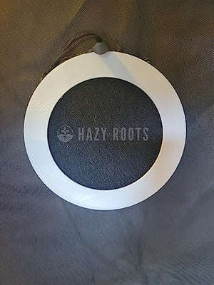 Hazy Roots Grow Tent Vent with Air Filter - 6 inch | High CFM Airflow Accessory for Hydroponics