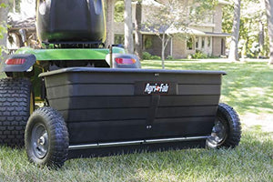 Agri-Fab Polypropylene 45-0288 175-Pound Max Tow Behind Drop Spreader, Black 42 Inch