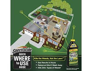 Spectracide Weed Stop For Lawns Concentrate, Kills Weed Roots, Not The Lawn, 40 fl Ounce