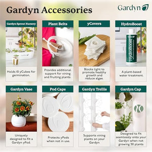 Gardyn HydroBoost for Gardyn Hydroponic Indoor Gardens - 250 ML (Plant Based Water Treatment-Lowers PH, Balances Plant Nutrients & Reduces Need for More Intensive Hydroponic Growing System Cleanings)