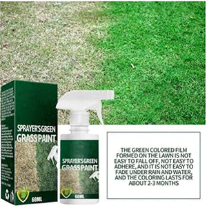 2023 New Green Grass Lawn Spray, Grass Paint Lawn Colorant, Natural Green Spray Paints for Grass and Lawn Paints