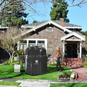 PUXIN Home Biogas Plant, DIY Household Biogas Digester System, Backyard Biodigester, Replace Composter, for Kitchen Residue, Food Waste, Pet Feces, Lawn Grass Disposing, To Get Gas Fuel and Fertilizer