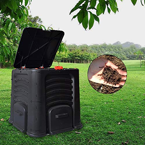 Large Composting Tumbler, 115 Gallon Farm Composter, Oversized Outdoor ...