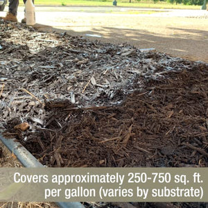 Landscape Loc Mulch & Rock Bond - Landscaping Glue, Locks Mulch, Rock, & Gravel in Place, Ready to Use, No Mixing, Fast-Drying, Strong, Sprayable, Adhesive, Binder, and Stabilizer, (1 Gallon, 1)