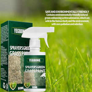 Green Grasses Paint for Lawn,Sprayers Green Grasses Paint,Lawn Dyes,Readys to Use Green Grasses Lawn Spray for Restoring Damageds Lawns