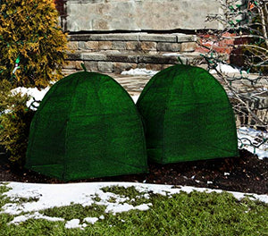 Nuvue Products 22250 Winter Snow and Ice Cover, 22" x 22" x 22", 2 Pack, Green
