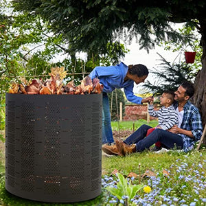 SINCETHEN 220 Gallon Compost Bin, Expandable Out Door Composter Large Size Easy Assembly
