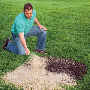 EZ Straw Seeding Mulch with Tack - Biodegradable Organic Processed Straw – 2.5 CU FT Bale (Covers up to 500 sq. ft.), Multi