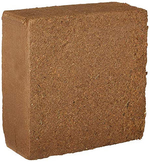 Mother Earth Coco Bale, 100% Natural Coco Coir Fiber for Soilless Gardening, 5 kg.