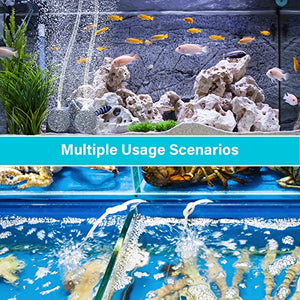 NFESOLAR Solar Pond Aerator, 2 Modes Battery Powered Solar Aerator for Ponds Outdoor, Solar Aquarium Air Pump Pool Aerator for Small Fish Pond Stock Tank Hydroponics Wildlife