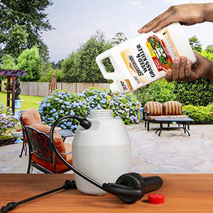 Spectracide Weed & Grass Killer Concentrate, Use On Driveways, Walkways and Around Trees & Flower Beds, 64 fl Ounce