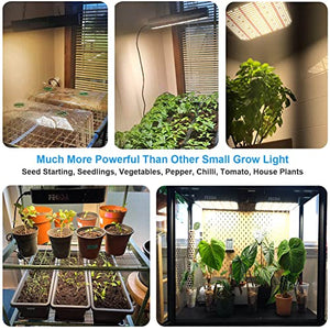 FECiDA 2023 Best LED Grow Lights for Indoor Plants Full Spectrum, Seed Starting Seedlings Vegetable Pepper Hanging Growing Lamps, Daisy Chain Function, Quiet Built-In Fan, Dimmable, 600W