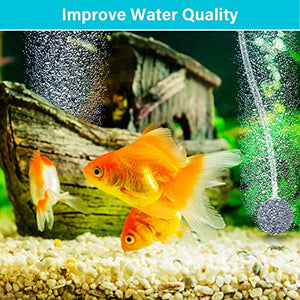 NFESOLAR Solar Pond Aerator, 2 Modes Battery Powered Solar Aerator for Ponds Outdoor, Solar Aquarium Air Pump Pool Aerator for Small Fish Pond Stock Tank Hydroponics Wildlife