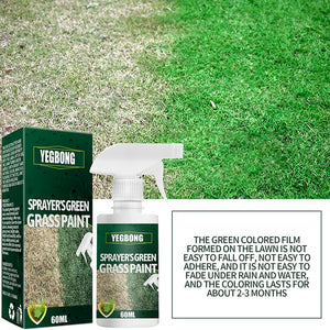 Green Grasses Paint for Lawn,Sprayers Green Grasses Paint,Lawn Dyes,Readys to Use Green Grasses Lawn Spray for Restoring Damageds Lawns